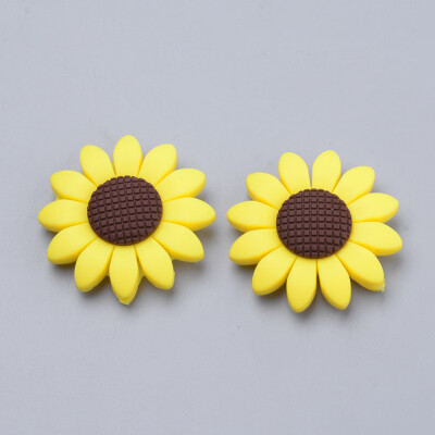 Food Grade Environmental Silicone Beads Chewing Beads For Teethers DIY Nursing Necklaces Making Sunflower Gold 40x10mm Hole
Food Grade Environmental Silicone Beads Chewing Beads For Teethers DIY Nursing Necklaces Making Sunflower Gold 40x10mm Hole
