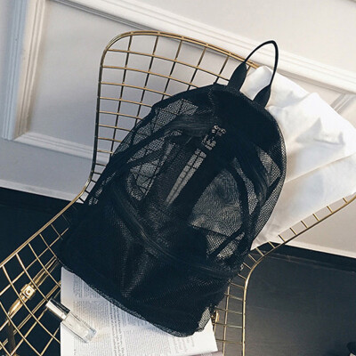 Tailored 2Pcs Unisex Mesh Messenger Pure Color Shoulder Bag Large Backpack School Package
Tailored 2Pcs Unisex Mesh Messenger Pure Color Shoulder Bag Large Backpack School Package