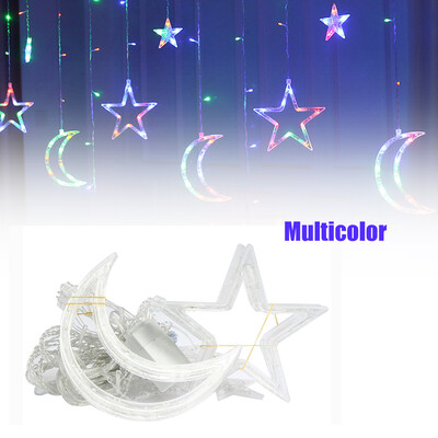Curtain Lamp Christmas Moon Star Curtain Lights Decorative Lights 220V Light Decoration
Curtain Lamp Christmas Moon Star Curtain Lights Decorative Lights 220V Light Decoration