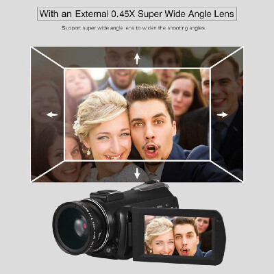 Andoer AC3 4K UHD 24MP Digital Video Camera Camcorder DV Recorder 30X Zoom WiFi Connection IR Night Vision 31 Inch IPS LCD Touchs
Andoer AC3 4K UHD 24MP Digital Video Camera Camcorder DV Recorder 30X Zoom WiFi Connection IR Night Vision 31 Inch IPS LCD Touchs