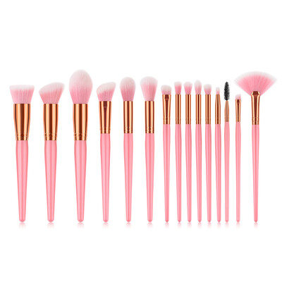 Toponeto 15PCS Pink Cosmetic Makeup Brush Brushes Foundation Powder Eyeshadow Brush Set
Toponeto 15PCS Pink Cosmetic Makeup Brush Brushes Foundation Powder Eyeshadow Brush Set
