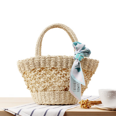 Small hand-woven woven beach bag hollow scarves small fresh straw bag holiday leisure bag
Small hand-woven woven beach bag hollow scarves small fresh straw bag holiday leisure bag