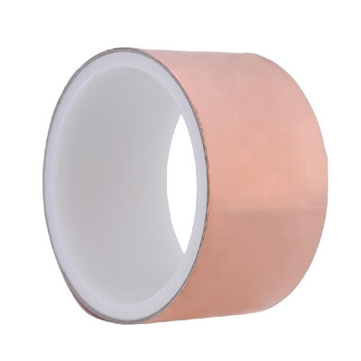 50mm 2m One Side Copper Foil Tape EMI Shielding Single Conductive Adhesive for Guitar
50mm 2m One Side Copper Foil Tape EMI Shielding Single Conductive Adhesive for Guitar