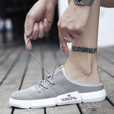 Summer semi-slippers mens tide canvas bag head pedal lazy shoes network celebrity slippers without heel half support network cele
Summer semi-slippers mens tide canvas bag head pedal lazy shoes network celebrity slippers without heel half support network cele