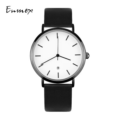 Enmex Creative Design Thin Calendar Academic Style Mysterious Cold Temperament Watch
Enmex Creative Design Thin Calendar Academic Style Mysterious Cold Temperament Watch
