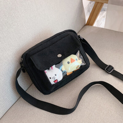 2019 new fashion rabbit Messenger bag casual simple wild shoulder bag cartoon cute little yellow chicken canvas bag
2019 new fashion rabbit Messenger bag casual simple wild shoulder bag cartoon cute little yellow chicken canvas bag