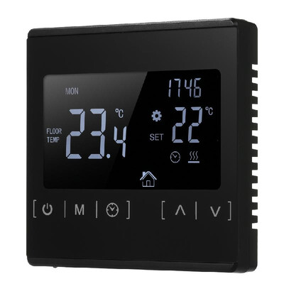 LCD Touch Screen Thermostat Electric Floor Heating System Water Heating Thermoregulator AC85-240V Temperature Controller
LCD Touch Screen Thermostat Electric Floor Heating System Water Heating Thermoregulator AC85-240V Temperature Controller