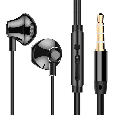 Newman Headphones Half In-Ear Headphones Music Phone Headphones Game K song Subwoofer Volume Adjustment Apple Millet Huawei General JK01 Black
Newman Headphones Half In-Ear Headphones Music Phone Headphones Game K song Subwoofer Volume Adjustment Apple Millet Huawei General JK01 Black
