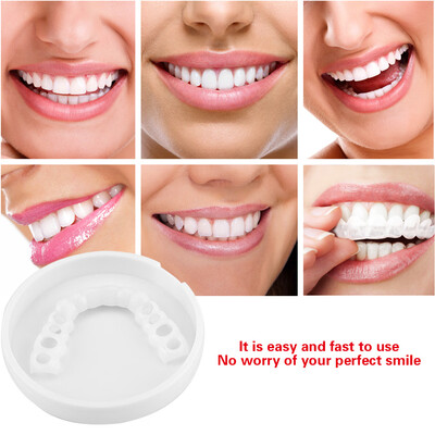 Teeth Cosmetic Whitening Denture Fake Tooth Cover&Storage Box for Perfect Instant Smile Denture Cover Fake Tooth Cover
Teeth Cosmetic Whitening Denture Fake Tooth Cover&Storage Box for Perfect Instant Smile Denture Cover Fake Tooth Cover
