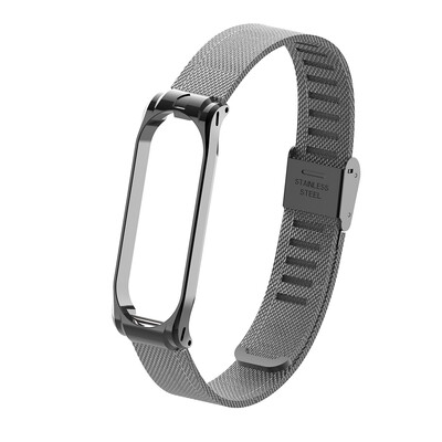 Metal Strap Wristband For Mi Band 3 4 Replacement Business Durable Metal Screwless Stainless Steel Bracelet Band For Xiaomi Mi Ban
Metal Strap Wristband For Mi Band 3 4 Replacement Business Durable Metal Screwless Stainless Steel Bracelet Band For Xiaomi Mi Ban