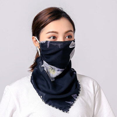 19 summer sun protection neck chiffon mask female flowers antique elegant printing breathable mask square towel factory direct sales
19 summer sun protection neck chiffon mask female flowers antique elegant printing breathable mask square towel factory direct sales
