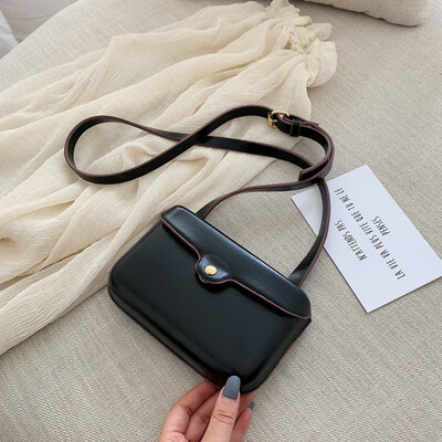 French Handbg New Womens 2019 Summer Shoulder Bags Korean Simple Western Small female Messenger Bag PU Fashion Crossbody Bag
French Handbg New Womens 2019 Summer Shoulder Bags Korean Simple Western Small female Messenger Bag PU Fashion Crossbody Bag