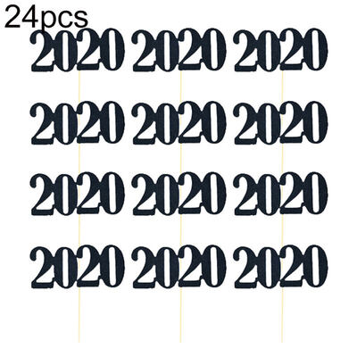 24Pcs 2020 Number Birthday Cake Topper Dessert Flag Decor Party Baking Supplies
24Pcs 2020 Number Birthday Cake Topper Dessert Flag Decor Party Baking Supplies