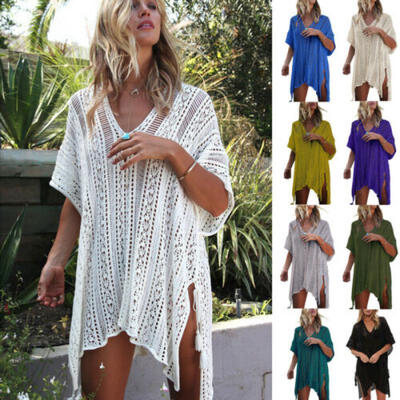 WOMENS LACE CROCHET BIKINI BEACHWEAR COVER UP BEACH DRESS SUMMER BATHING SUIT
WOMENS LACE CROCHET BIKINI BEACHWEAR COVER UP BEACH DRESS SUMMER BATHING SUIT