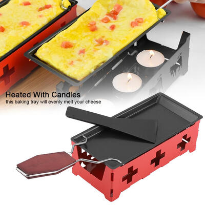 Portable Non-Stick Cheese Raclette Rotaster Baking Tray Stove Set Home Kitchen Grilling Tool Raclette Grill Mini Raclette
Portable Non-Stick Cheese Raclette Rotaster Baking Tray Stove Set Home Kitchen Grilling Tool Raclette Grill Mini Raclette
