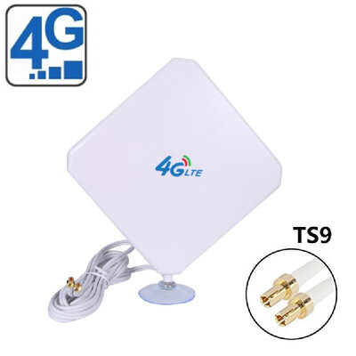 35dBi 4G LTE Dual MIMO Mobile Phone Antenna Booster Aerial TS9 Plug Cable for Huawei BI622 Signal Enhancement Amplifier
35dBi 4G LTE Dual MIMO Mobile Phone Antenna Booster Aerial TS9 Plug Cable for Huawei BI622 Signal Enhancement Amplifier