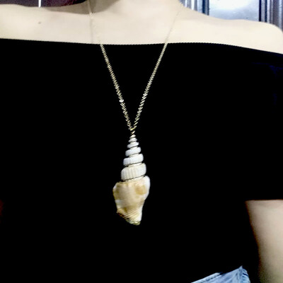Summer style Natural sea star Conch sea shell NECKLACE PENDANT for women Collier Femme Shell jewelry
Summer style Natural sea star Conch sea shell NECKLACE PENDANT for women Collier Femme Shell jewelry