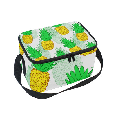 ALAZA Lunch Box Insulated Yellow Pineapple Lunch Bag Large Cooler Tote Bag for Men Women
ALAZA Lunch Box Insulated Yellow Pineapple Lunch Bag Large Cooler Tote Bag for Men Women