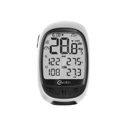 MEILAN M2 GPS Bike Computer Cadence Heart Rate Power Meter Cycling Navigation Computer
MEILAN M2 GPS Bike Computer Cadence Heart Rate Power Meter Cycling Navigation Computer