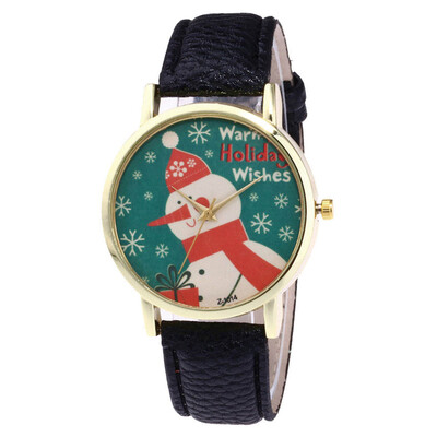 Christmas night snowman Luxury Brand Ladies Watch Fashion Leather Wrist Quartz Girl Watch for Women Lovers Dress Watches Clock
Christmas night snowman Luxury Brand Ladies Watch Fashion Leather Wrist Quartz Girl Watch for Women Lovers Dress Watches Clock
