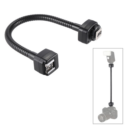 Flexible E-TTL Flash Arm Hot Shoe Cord Bracket Off-Camera Flash Work at Different Angle for Canon EOS Camera for Canon 600EX 580EX
Flexible E-TTL Flash Arm Hot Shoe Cord Bracket Off-Camera Flash Work at Different Angle for Canon EOS Camera for Canon 600EX 580EX