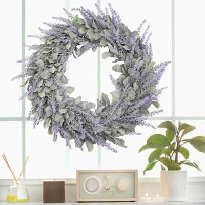 Greensen 42cm Door Hanging Wall Window Flower Green Leaf Wreath Home Wedding Party Decor
Greensen 42cm Door Hanging Wall Window Flower Green Leaf Wreath Home Wedding Party Decor