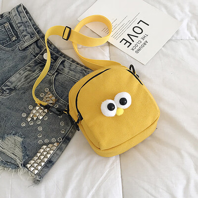 2019 new cute big eyes canvas bag casual cartoon girl shoulder bag fashion simple wild Messenger bag
2019 new cute big eyes canvas bag casual cartoon girl shoulder bag fashion simple wild Messenger bag