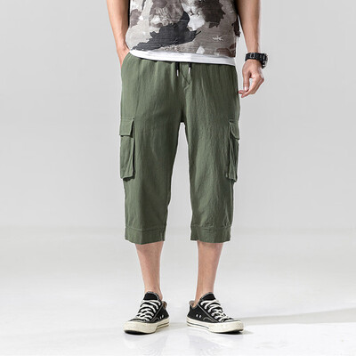 Tailored Mens Fashion Summer Casual Pocket Solid Drawstring Cotton 34 Pants Trousers
Tailored Mens Fashion Summer Casual Pocket Solid Drawstring Cotton 34 Pants Trousers