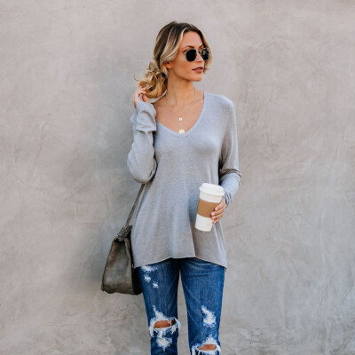 Starmoon Women Solid Lady Long Sleeve Loose Zipper V Neck Tops Shirt Casual Tunic Blouse
Starmoon Women Solid Lady Long Sleeve Loose Zipper V Neck Tops Shirt Casual Tunic Blouse