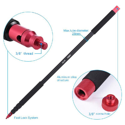 Andoer 35m 115ft Photography Lightweight Mic Microphone Boom Holder Pole Extension for Recording Interview Filming
Andoer 35m 115ft Photography Lightweight Mic Microphone Boom Holder Pole Extension for Recording Interview Filming