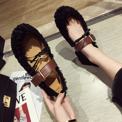 Womens shoes autumn shoes net red fashion hasp round head flat bottom Mao Mao shoes fairy wind Joker temperament shoes
Womens shoes autumn shoes net red fashion hasp round head flat bottom Mao Mao shoes fairy wind Joker temperament shoes