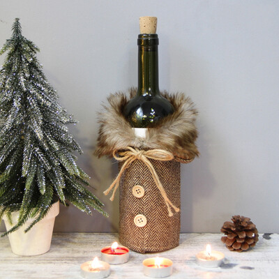 〖Follure〗Christmas Wine Bottle Scottish Style Decoration Christmas Bottle Cap Xmas Decor
〖Follure〗Christmas Wine Bottle Scottish Style Decoration Christmas Bottle Cap Xmas Decor