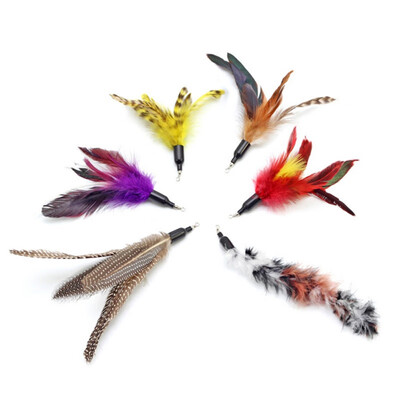 6 Pcs Fit For Life Replacement Feathers Pack Plus Soft Furry Tail For Interactive Cat&Kitten Toy Cat Toys
6 Pcs Fit For Life Replacement Feathers Pack Plus Soft Furry Tail For Interactive Cat&Kitten Toy Cat Toys