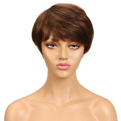Noble Peruvian Straight Human Hair Wigs Remy Non Lace Front Human Hair Wigs With Bangs Perruque Cheveux Humain
Noble Peruvian Straight Human Hair Wigs Remy Non Lace Front Human Hair Wigs With Bangs Perruque Cheveux Humain