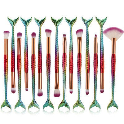 Toponeto New Arrival 15Pc Mermaid Foundation Eyeshadow Contour Eye Lip Makeup Brushes Set
Toponeto New Arrival 15Pc Mermaid Foundation Eyeshadow Contour Eye Lip Makeup Brushes Set