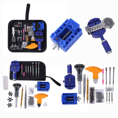 144Pcs Watch Tools Watch Opener Repair Tool Kit Clock Repair Tool Kit Case Opener Link Watch Pin Remover Set Spring Bar Factory
144Pcs Watch Tools Watch Opener Repair Tool Kit Clock Repair Tool Kit Case Opener Link Watch Pin Remover Set Spring Bar Factory