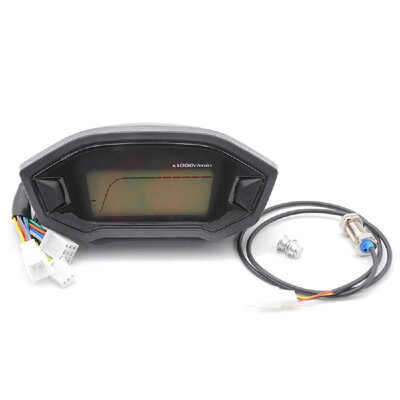 Universal Digital Gauge 7 Colors Tachometer Speedometer Odometer Gear Fuel Indicator for Motorcycle
Universal Digital Gauge 7 Colors Tachometer Speedometer Odometer Gear Fuel Indicator for Motorcycle