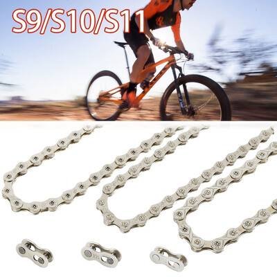 Bike Chain 9 10 11 Speed 116L Half Hollow Bike Chain Road Mountain MTB Bicycle Chains
Bike Chain 9 10 11 Speed 116L Half Hollow Bike Chain Road Mountain MTB Bicycle Chains