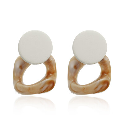 Handmade Vintage Fashion Resin Earrings for Women 2019 Big Geometric Acrylic Drop Earring for Girls Party Simple Trendy Jewelry
Handmade Vintage Fashion Resin Earrings for Women 2019 Big Geometric Acrylic Drop Earring for Girls Party Simple Trendy Jewelry