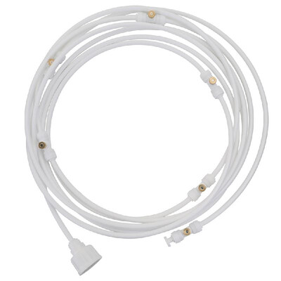 Outdoor Misting Cooling System Kit for Greenhouse Garden Patio Waterring Irrigation Mister Line 9M12M15M18M System
Outdoor Misting Cooling System Kit for Greenhouse Garden Patio Waterring Irrigation Mister Line 9M12M15M18M System