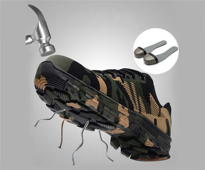Safety Shoes Working Outdoor Fahion Men Steel Toe Cap Camouflage Army Puncture Non-slip Platform Anti-puncture Boots 
Safety Shoes Working Outdoor Fahion Men Steel Toe Cap Camouflage Army Puncture Non-slip Platform Anti-puncture Boots