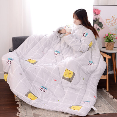 Toponeto Winter Lazy Quilt With Sleeves Quilt Winter Warm Thickened Washed Quilt Blanket
Toponeto Winter Lazy Quilt With Sleeves Quilt Winter Warm Thickened Washed Quilt Blanket