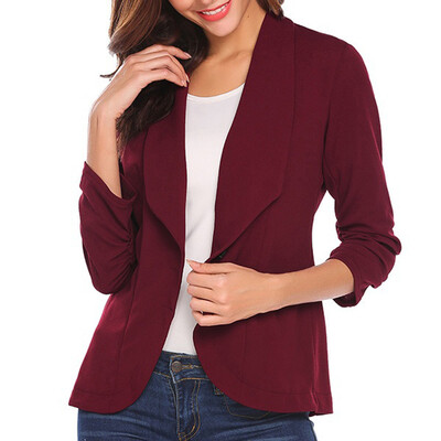 Roseonmyhand Fashion Women OL Style Three Quarter Sleeve Blazer Elegant Slim Suit Coat
Roseonmyhand Fashion Women OL Style Three Quarter Sleeve Blazer Elegant Slim Suit Coat