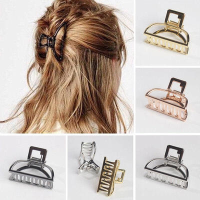 2018 Fashion Women Large Hair Claw Clamps Small Hair Clip Butterfly Claws Clamps Accessories
2018 Fashion Women Large Hair Claw Clamps Small Hair Clip Butterfly Claws Clamps Accessories