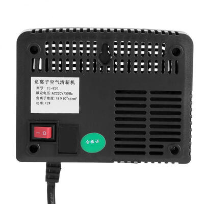 Greensen Black Intelligent Negative Ion Anion Generator Room Car Ionizer Air Purifier
Greensen Black Intelligent Negative Ion Anion Generator Room Car Ionizer Air Purifier