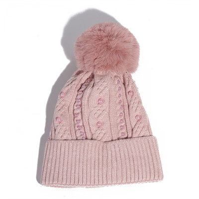 Hat Womens autumn&winter Korean pearl wool hat thickened&fluffy ball Pullover hat outdoor warm knit hat tide
Hat Womens autumn&winter Korean pearl wool hat thickened&fluffy ball Pullover hat outdoor warm knit hat tide