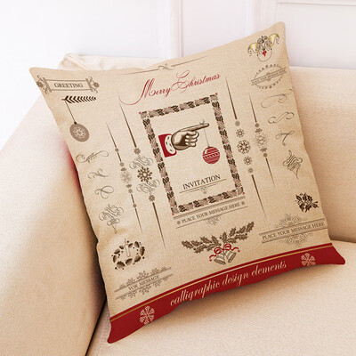 Tailored Christmas Home Decor Cushion Cover Graffi Style Throw Pillowcase Pillow Covers
Tailored Christmas Home Decor Cushion Cover Graffi Style Throw Pillowcase Pillow Covers