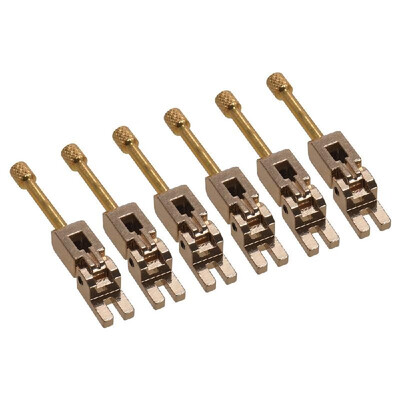 6pcs Electric Guitar Tremolo Bridge Locked String Saddles String Lock Guitar Parts Accessories
6pcs Electric Guitar Tremolo Bridge Locked String Saddles String Lock Guitar Parts Accessories