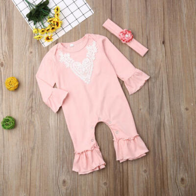 SUNSIOM Newborn Baby Girls Romper Jumpsuit Bodysuit Headband Clothes Outfit Sunsuit 2PCS
SUNSIOM Newborn Baby Girls Romper Jumpsuit Bodysuit Headband Clothes Outfit Sunsuit 2PCS