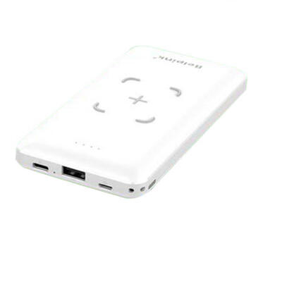 BP951W 10000mAh Power Bank Support Wireless Charging Portable Dual USB Battery Charger For Android IPhone Tablet More
BP951W 10000mAh Power Bank Support Wireless Charging Portable Dual USB Battery Charger For Android IPhone Tablet More